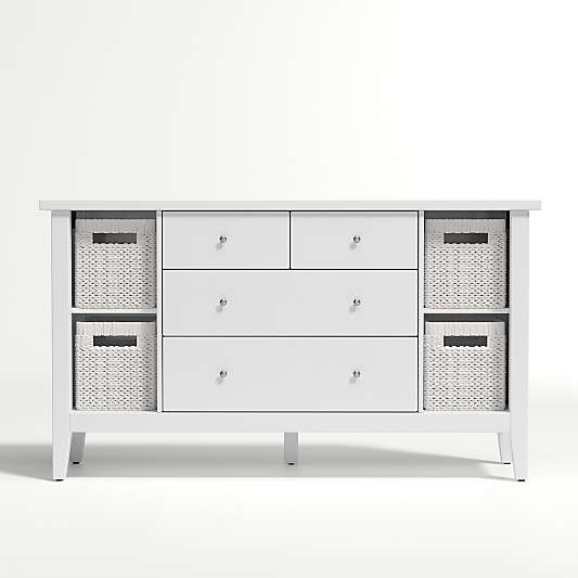 Kids Midway Classic White Dresser