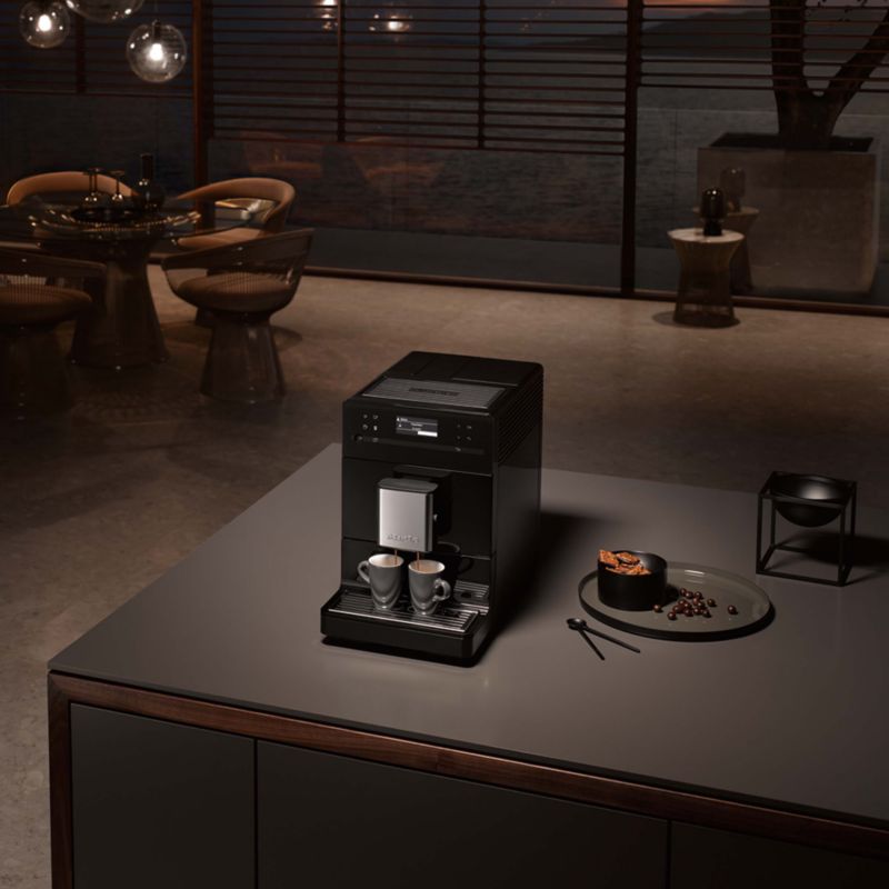 Miele CM5310 Silence Obsidian Black Countertop Coffee and Espresso Machine - image 1 of 6