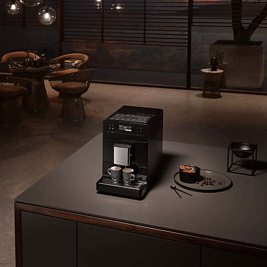 Miele CM5310 Silence Obsidian Black Countertop Coffee and Espresso Machine