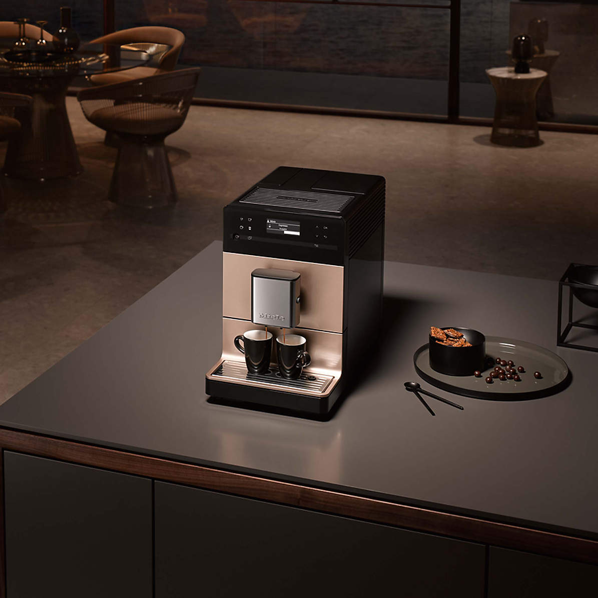 Miele cm 5510 Silence Countertop Coffee Machine Rose Gold