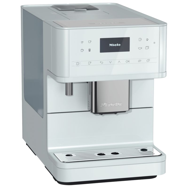 Miele CM6160 White Lotus Countertop Coffee and Espresso Machine with MilkPerfect - image 1 of 2