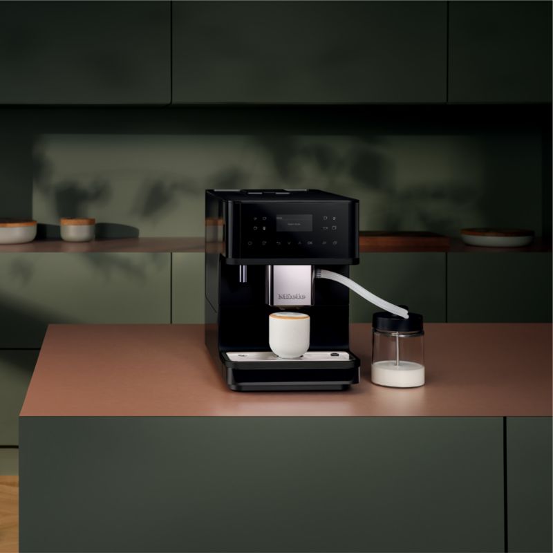 Miele CM6160 Obsidian Black Countertop Coffee and Espresso Machine with MilkPerfect - image 2 of 3