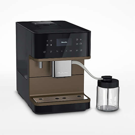 Miele CM6360 Black and Bronze Pearl Countertop Coffee and Espresso Machine with MilkPerfect