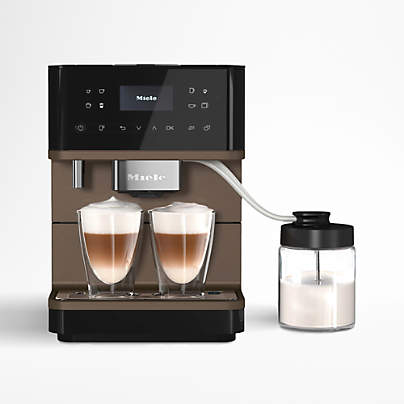 Miele CM6360 Black and Bronze Pearl Countertop Coffee and Espresso Machine with MilkPerfect