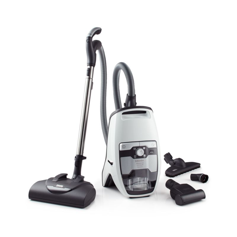 Miele Blizzard CX1 Cat & Dog Lotus White Bagless Canister Vacuum ...