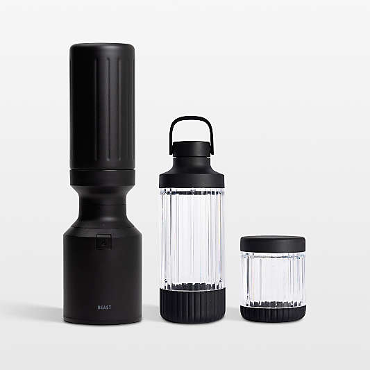 Beast ® Blender Mighty Plus 850 Stainless Steel in Black