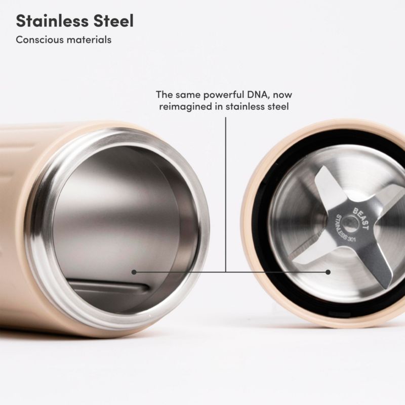 Beast ® Blender Mighty Plus 850 Stainless Steel in Sand - image 7 of 8
