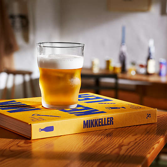 Holmegaard x Mikkeller Pint Beer Glass, Clear, 13.5 Oz, Set of 2