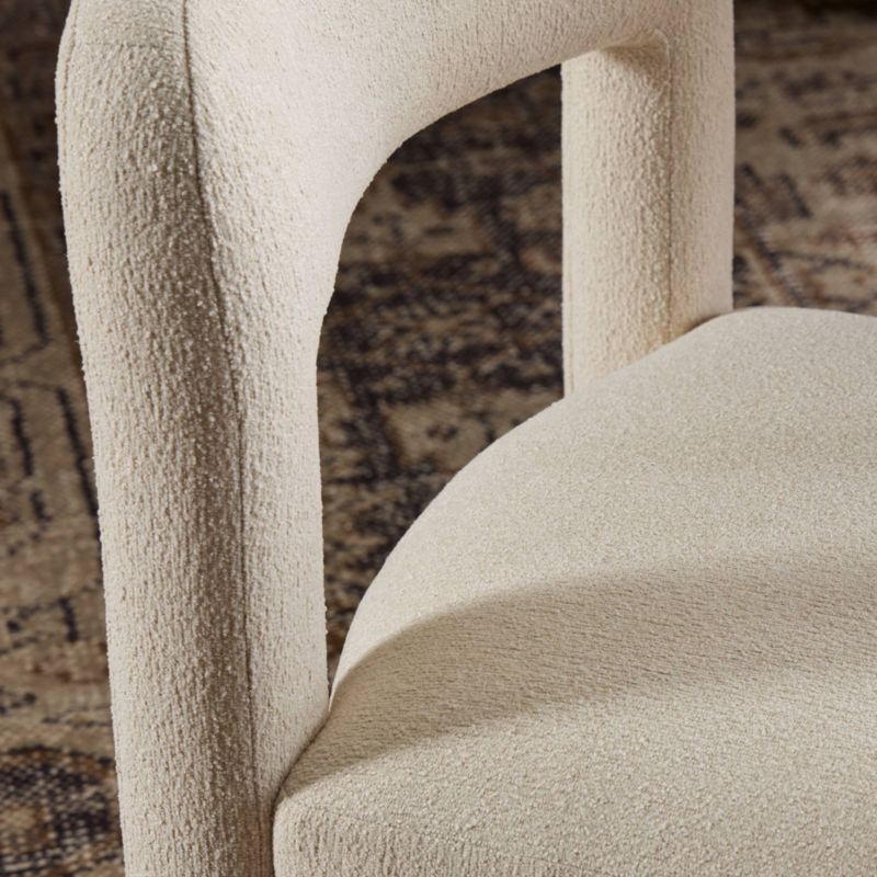 Mila Snow Upholstered Dining Chair - image 2 of 8
