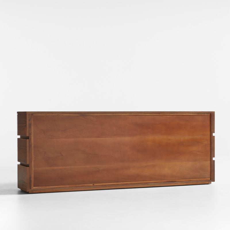 Milano Natural Walnut Wood 9-Drawer Dresser - image 6 of 9