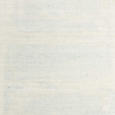 Milano Wool and Viscose Hand-Knotted Blue Area Rug 6'x9'