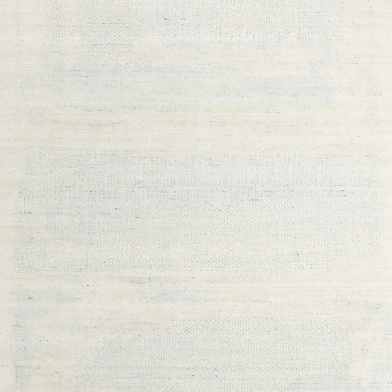 Milano Wool and Viscose HandKnotted Blue Area Rug Crate & Barrel