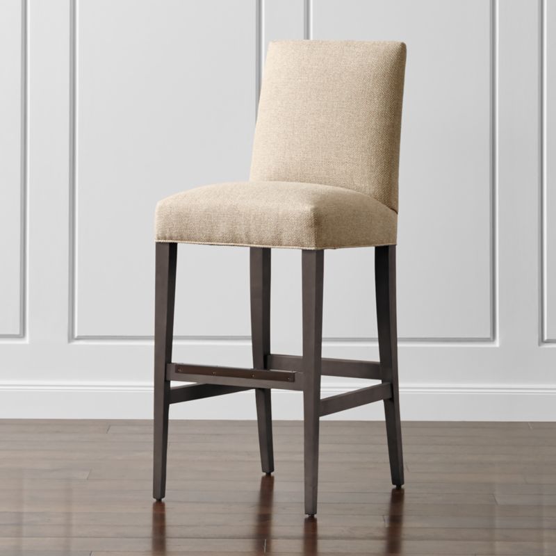 Viewing product image Miles Upholstered Bar Stool - image 1 of 5