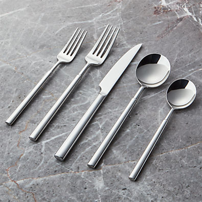 View Miles Mirror 20-Piece Flatware Set details