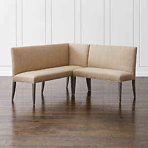 Miles Natural Upholstered Dining Chair Reviews Crate Barrel