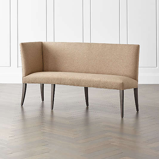 Miles Left Facing Return Banquette Bench