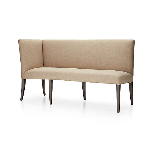 Miles Left Facing Return Banquette Bench