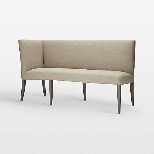 Miles Left Facing Return Banquette Bench