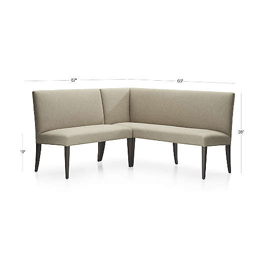 Miles Small Left Facing Corner Banquette