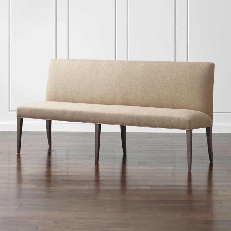 Miles 75" Upholstered Grand Dining Banquette Bench - image 1 of 8