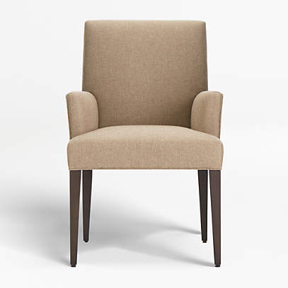 upholstered dining armchair