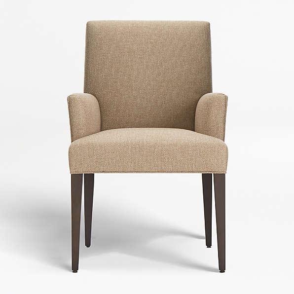 Upholstered Arm Chairs Crate Barrel