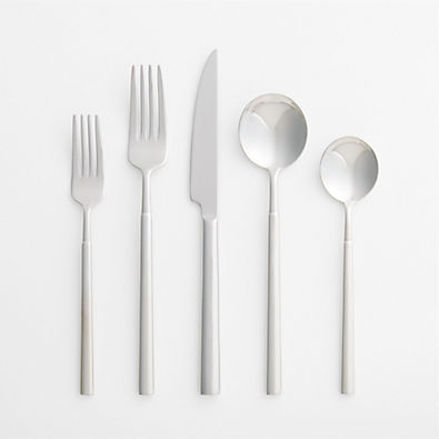 View Miles Mirror 20-Piece Flatware Set details