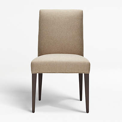 Miles Natural Upholstered Dining Chair, Upholstered Dining Bench And Matching Chairs