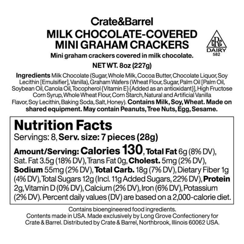 Stocking-Stuffer Milk Chocolate Mini Graham Crackers in Gift Box - image 3 of 4