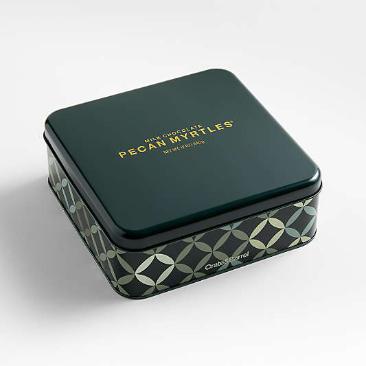 Milk Chocolate Pecan Myrtles ® in Gift Tin