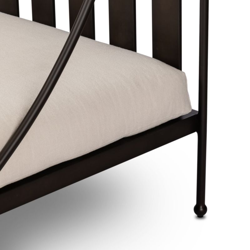 Millie Adjustable Striped Outdoor Sun Lounger - image 9 of 10