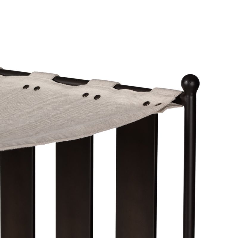 Millie Adjustable Striped Outdoor Sun Lounger - image 8 of 10