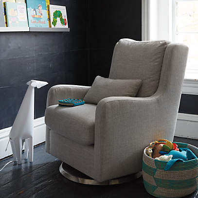 Milo outlet velvet glider
