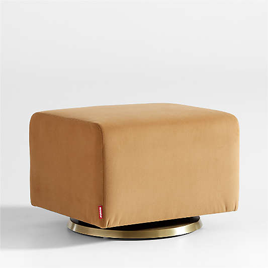 Milo Tan Nursery Gliding Ottoman