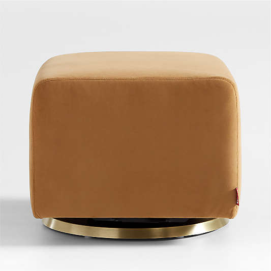 Milo Tan Nursery Gliding Ottoman