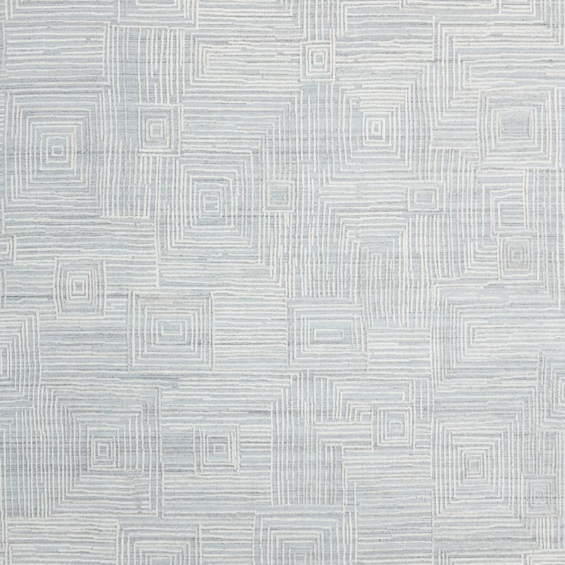 Milos Wool and Viscose Blue Area Rug 8'x10' - image 0 of 5