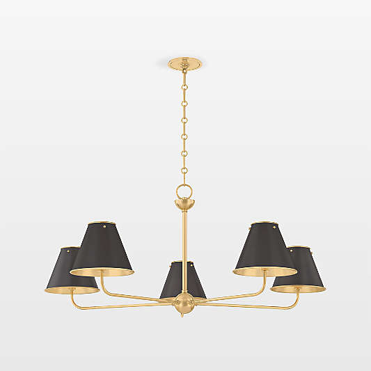 Milton 5-Light Bronze Chandelier