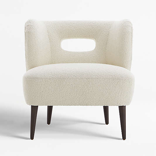 Mimi Vegan Lambskin Chair