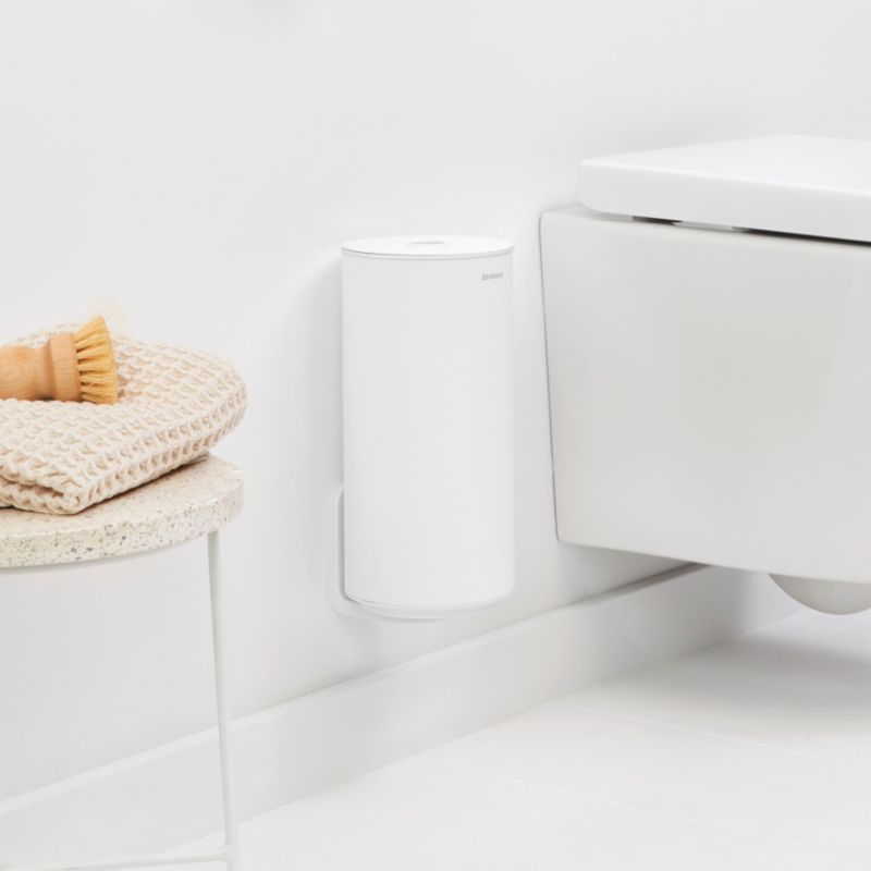 Brabantia Mindset White Metal Toilet Paper Holder - image 2 of 6