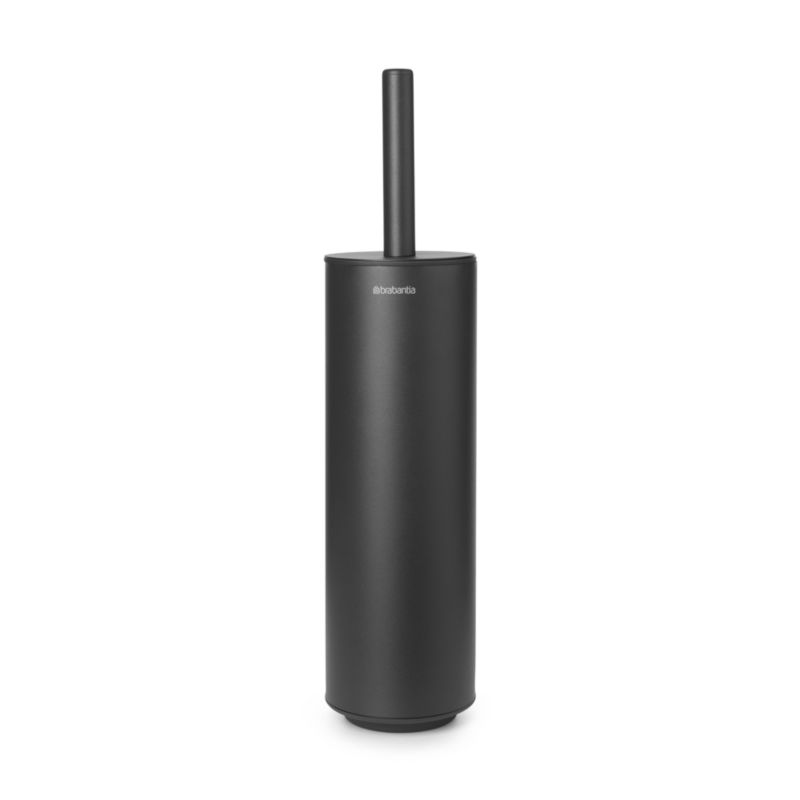 Brabantia Mindset Black Metal Toilet Butler Toilet Paper Holder and Brush - image 9 of 12