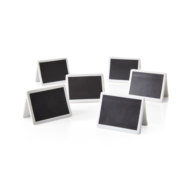 Mini Chalkboard Stands, Set of 6 - image 2 of 3