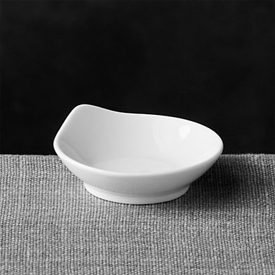 View Porcelain Mini Round Grip Dish details