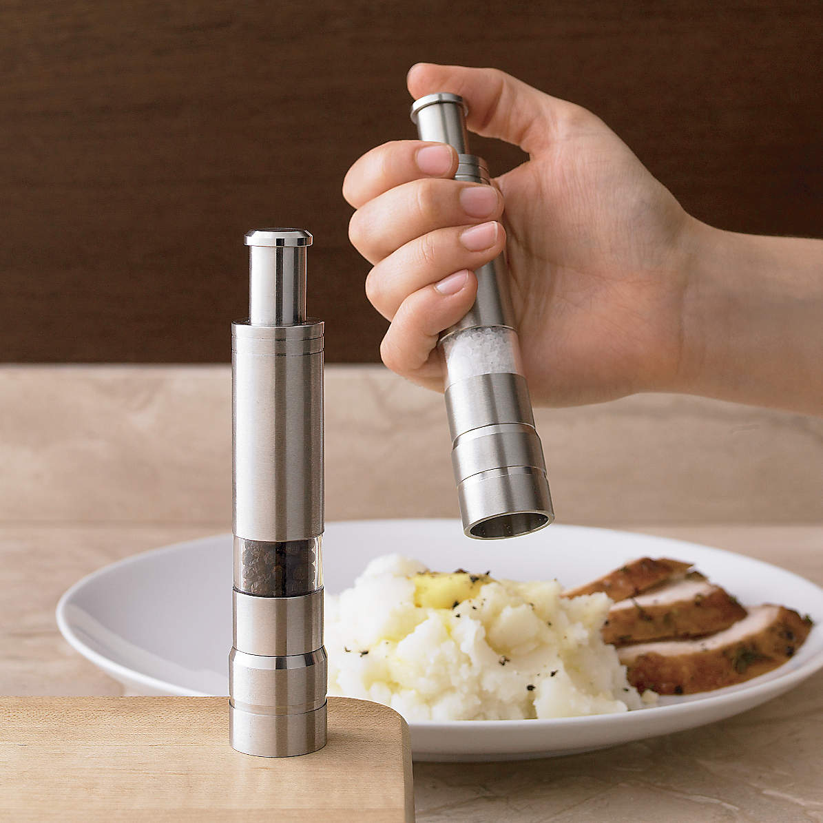 Fletchers' Mill Mini Stainless Pepper Mill + Reviews
