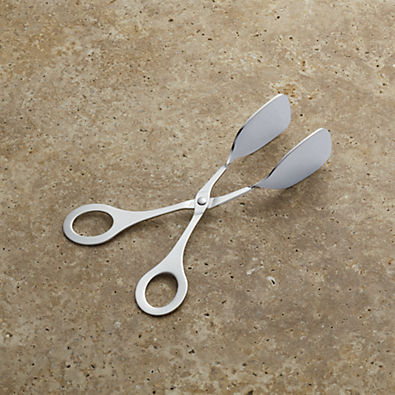 View Mini Scissor Handled Serving Tongs details