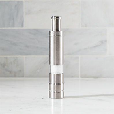 View Fletchers' Mill Mini Stainless Salt Mill details