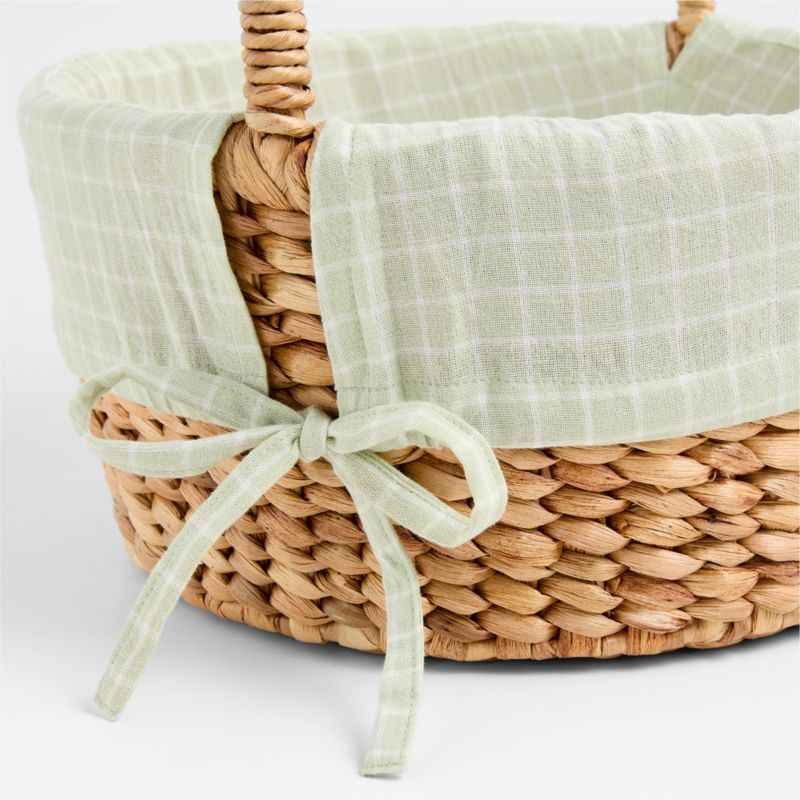 Mini Stax Seafoam Green Kids Easter Basket Liner - image 4 of 6