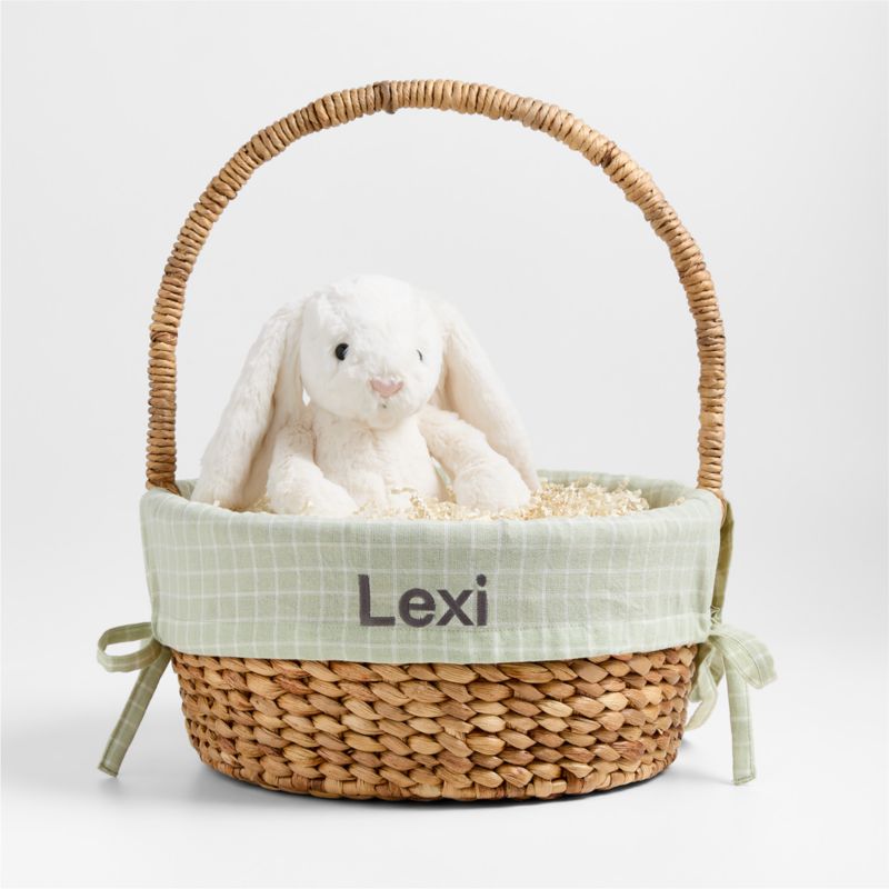 Mini Stax Seafoam Green Kids Easter Basket Liner - image 0 of 6