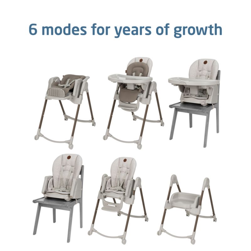 Maxi-Cosi ® Minla Classic Truffle 6-in-1 Convertible Baby High Chair - image 3 of 12