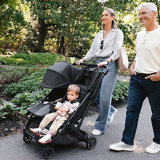 UPPAbaby ® Ada Sandstone Melange Minu Duo Double Baby Stroller