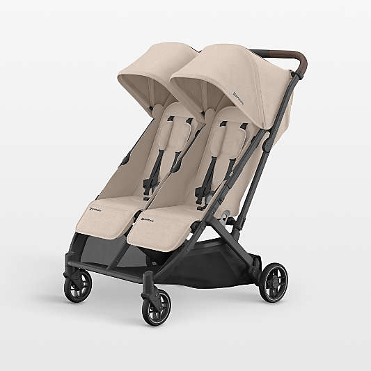 UPPAbaby ® Ada Sandstone Melange Minu Duo Double Baby Stroller